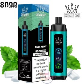 Crown Bar Al Fakher 8000 Pro DTL 8000Puffs Dual Mode Disposable Vape In UAE - Image 15