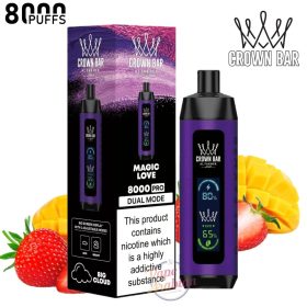 Crown Bar Al Fakher 8000 Pro DTL 8000Puffs Dual Mode Disposable Vape In UAE - Image 7