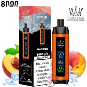 Crown Bar Al Fakher 8000 Pro DTL 8000Puffs Dual Mode Disposable Vape In UAE - Image 4