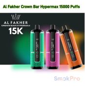 Al Fakher Crown Bar 15000 Puffs Hypermax Disposable Vape