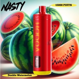 Nasty Hooqa Disposable Vape 15000 Puffs Double Watermelon