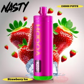 Nasty Hooqa Disposable Vape 15000 Puffs Strawberry Ice