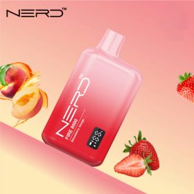 Nerd Fire Disposable Vape 8000 Puffs Strawberry Mango