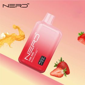 Nerd Fire Disposable Vape 8000 Puffs Strawberry Nerd Bull