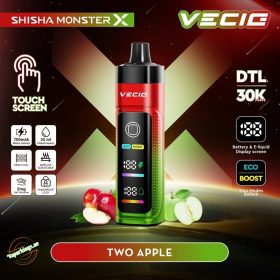 Vecig Shisha Monster X 30K Disposable Hookah Vape In UAE - Image 3