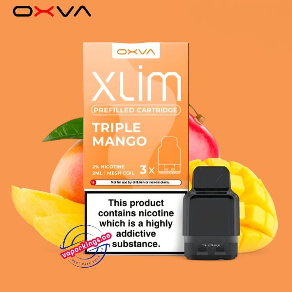 Oxva Xlim Prefilled Pod Cartridges 2ml 20mg In UAE - Image 8