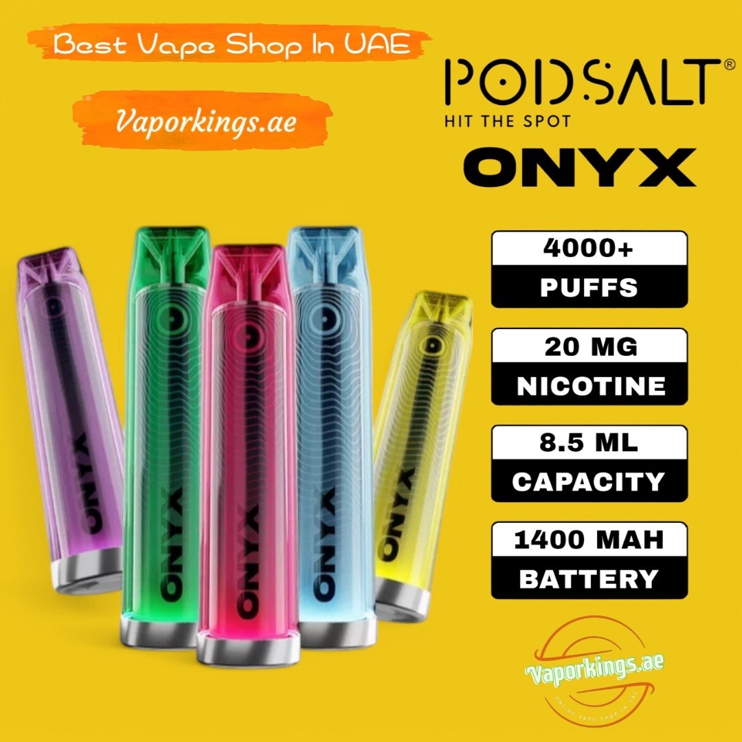 Pod Salt Onyx 4000 Puffs Best Online Vape Shop In UAE Pod Salt Onyx 4000 Puffs Disposable