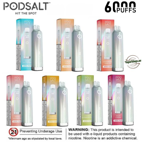Pod Salt Pearl Bar 6000 Puffs