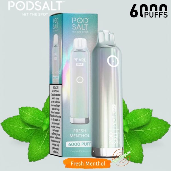 Pod Salt Pearl Bar 6000 Puffs 20mg Disposable Vape In UAE - Image 6