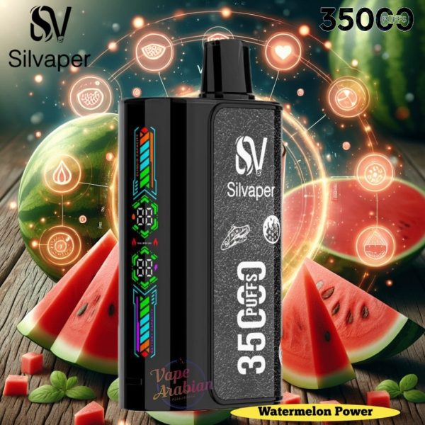 Silvaper 35000 Puffs Disposable Vape- Watermelon Power