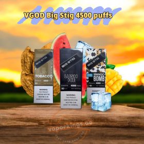 VGOD Big Stig 4000 Puffs Disposable Vape