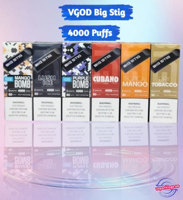 VGOD Big Stig 4000 Puffs Disposable Vape In UAE - Image 2