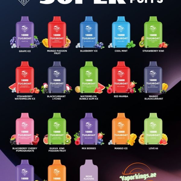 Tugboat Super 16000 Pod Cartridges