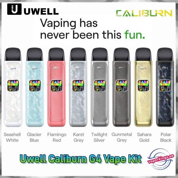 Uwell Caliburn G4 Vape Kit 35W In UAE - Image 2