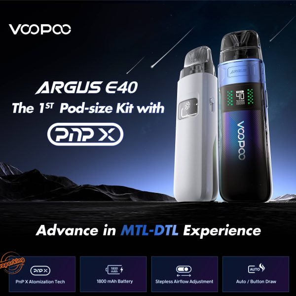 VOOPOO Argus E40 Vape Kit 1800mAh 40W In UAE - Image 3