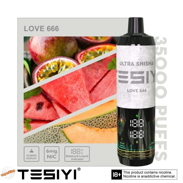 TESIYI Ultra Shisha 35000 Puffs Disposable Vape In UAE - Image 7