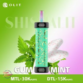 OLIT Shishalit 30000 Puffs Disposable Gum mint