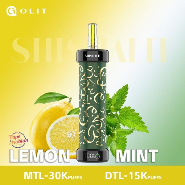 OLIT Shishalit 30000 Puffs Disposable Lemon mint
