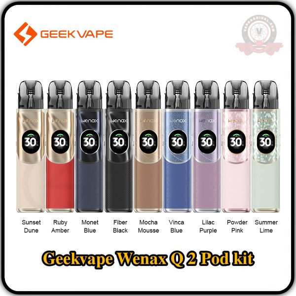Geekvape Wenax Q2 Kit 30W 1250mAh In UAE