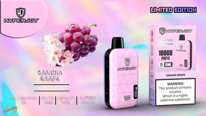 HYPERJOY Limited Edition 10000 Puffs Disposable Vape In UAE - Image 4