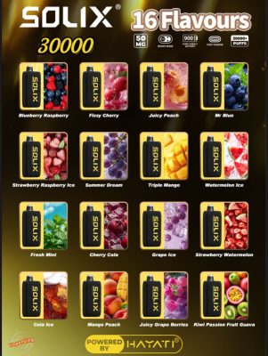 Hayati Solix 30000 Puffs Disposable