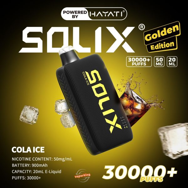 Hayati Solix 30000 Puffs Disposable Vape Golden Edition In UAE - Image 15
