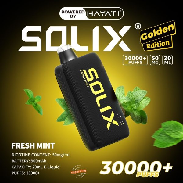 Hayati Solix 30000 Puffs Disposable Vape Golden Edition In UAE - Image 9