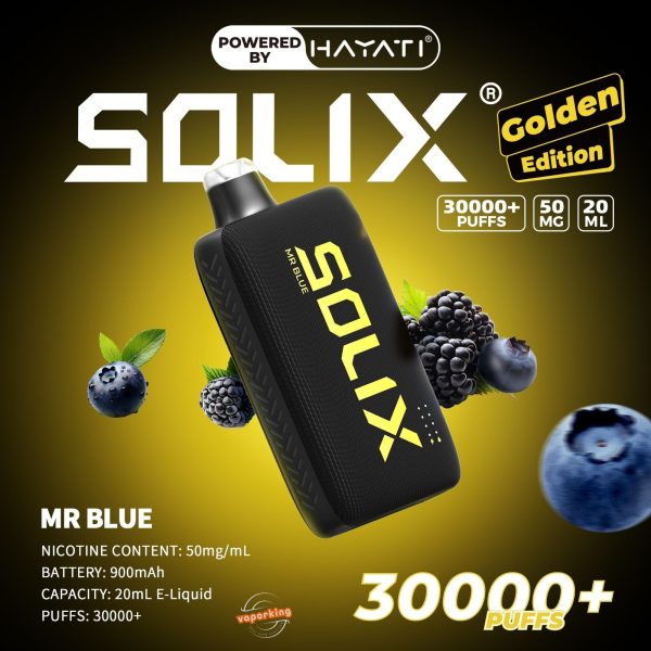 Hayati Solix 30000 Puffs Disposable Vape Golden Edition In UAE - Image 7