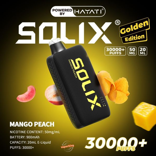 Hayati Solix 30000 Puffs Disposable Vape Golden Edition In UAE - Image 14