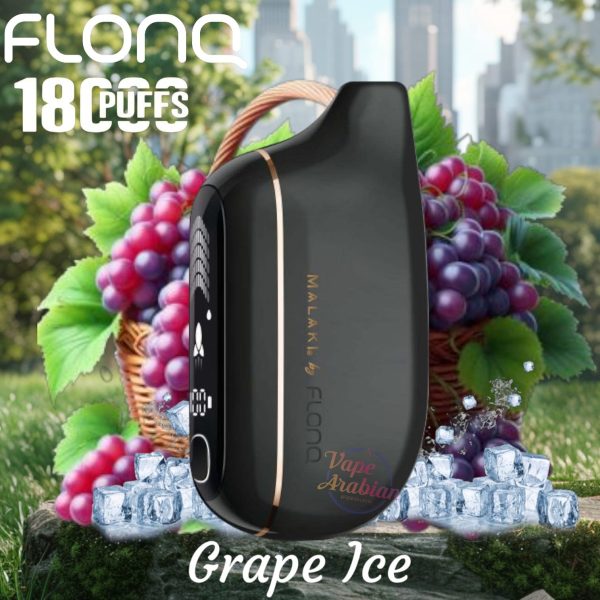 MALAKI Flonq Max Pro 18000 Puffs Grape Ice