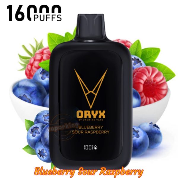 ORYX 16000 Puffs Disposable Vape Blueberry Sour Raspberry