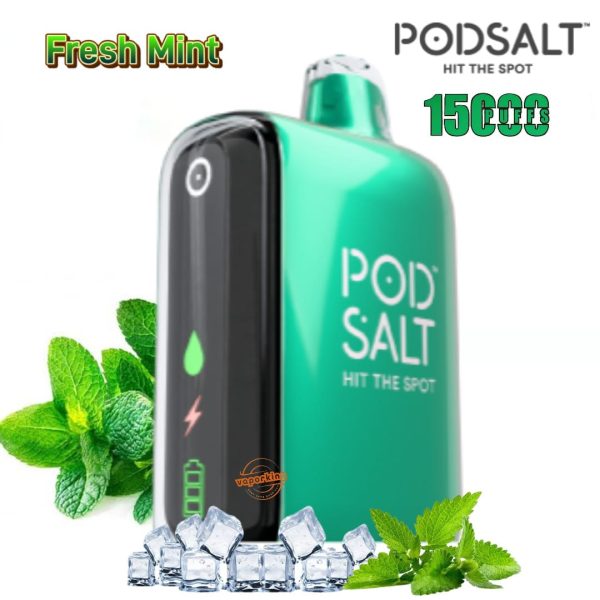 Pod Salt 15000 Puffs Disposable Vape Fresh Mint