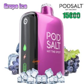Pod Salt 15000 Puffs Disposable Vape Grape Ice