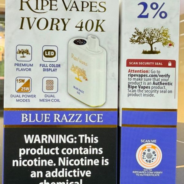 Ripe Vapes IVORY 40000 Puffs Disposable Vape In UAE - Image 9