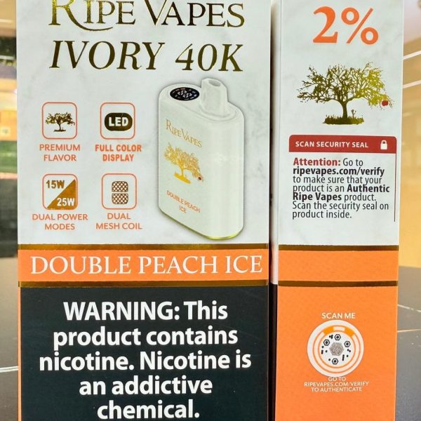 Ripe Vapes IVORY 40000 Puffs Disposable Vape In UAE - Image 11