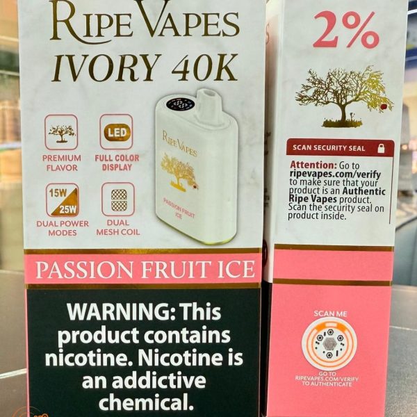 Ripe Vapes IVORY 40000 Puffs Disposable Vape In UAE - Image 7