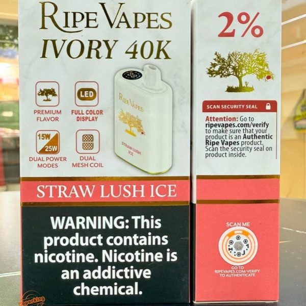 Ripe Vapes IVORY 40000 Puffs Disposable Vape In UAE - Image 6