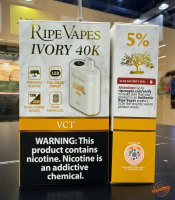 Ripe Vapes IVORY 40000 Puffs