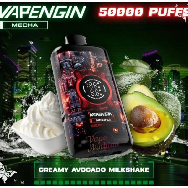 Vapengin Mecha 50000 Puffs Disposable Creamy Avocado Milkshake