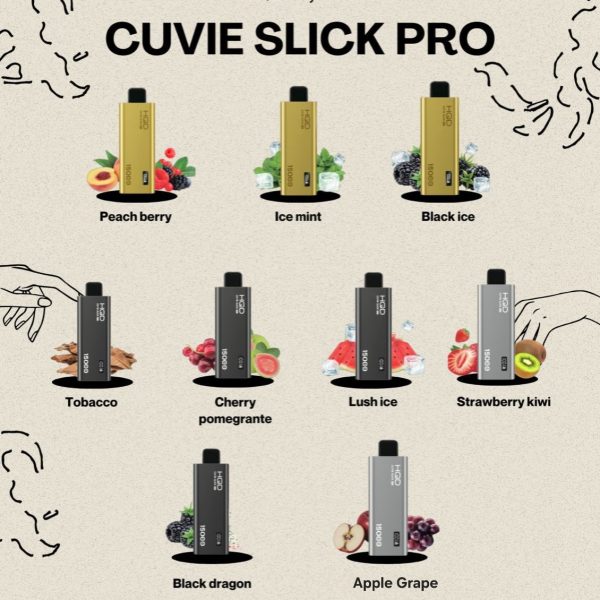 HQD Cuvie Slick Pro 15000 Puffs