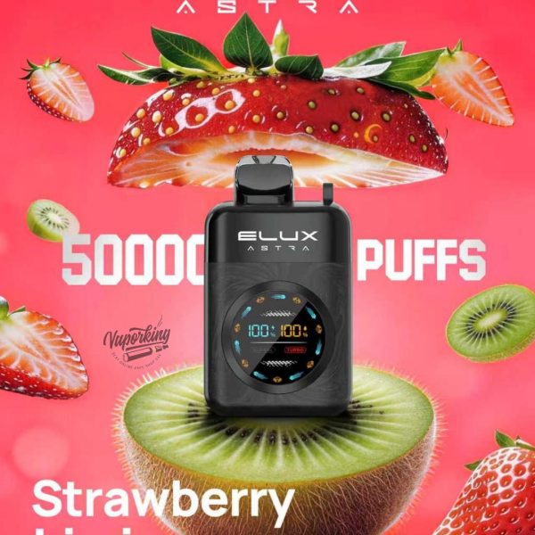 Elux Astra 50000 Puffs Disposable Vape- Strawberry Kiwi