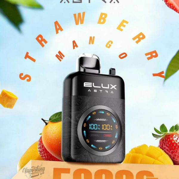 Elux Astra 50000 Puffs Disposable Vape- Strawberry Mango