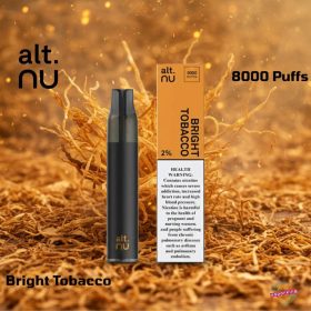 Alt Nu 8000 Puffs 20mg Disposable- Bright Tobacco