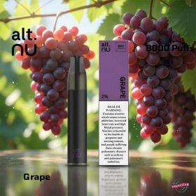 Alt Nu 8000 Puffs 20mg Disposable- Grape