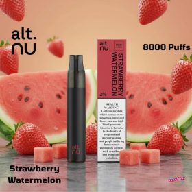 Alt Nu 8000 Puffs 20mg Disposable- Strawberry Watermelon