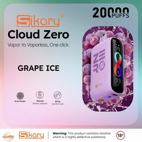 Sikary Zero Cloud 20k Puffs Disposable In DUBAI, UAE - Image 8