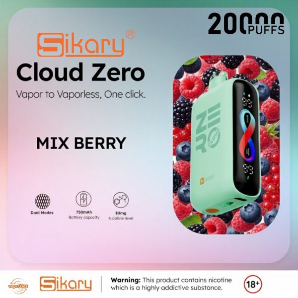 Sikary Zero Cloud 20k Puffs Disposable In DUBAI, UAE - Image 4