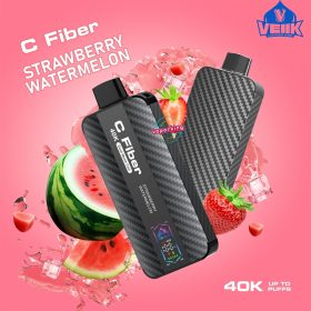 VEIIK C Fiber 40k Puffs- Strawberry Watermelon