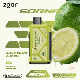 Zgar Sorna 50k Puffs Disposable- Lemon Lime
