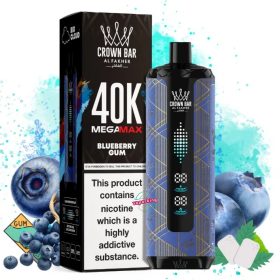 Al Fakher 40000 Puffs Mega Max- Blueberry Gum